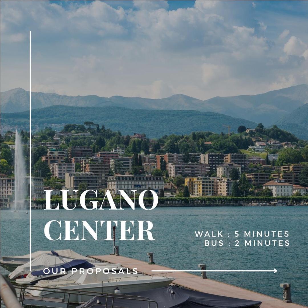 Gotthard House Apartment Lugano Ngoại thất bức ảnh