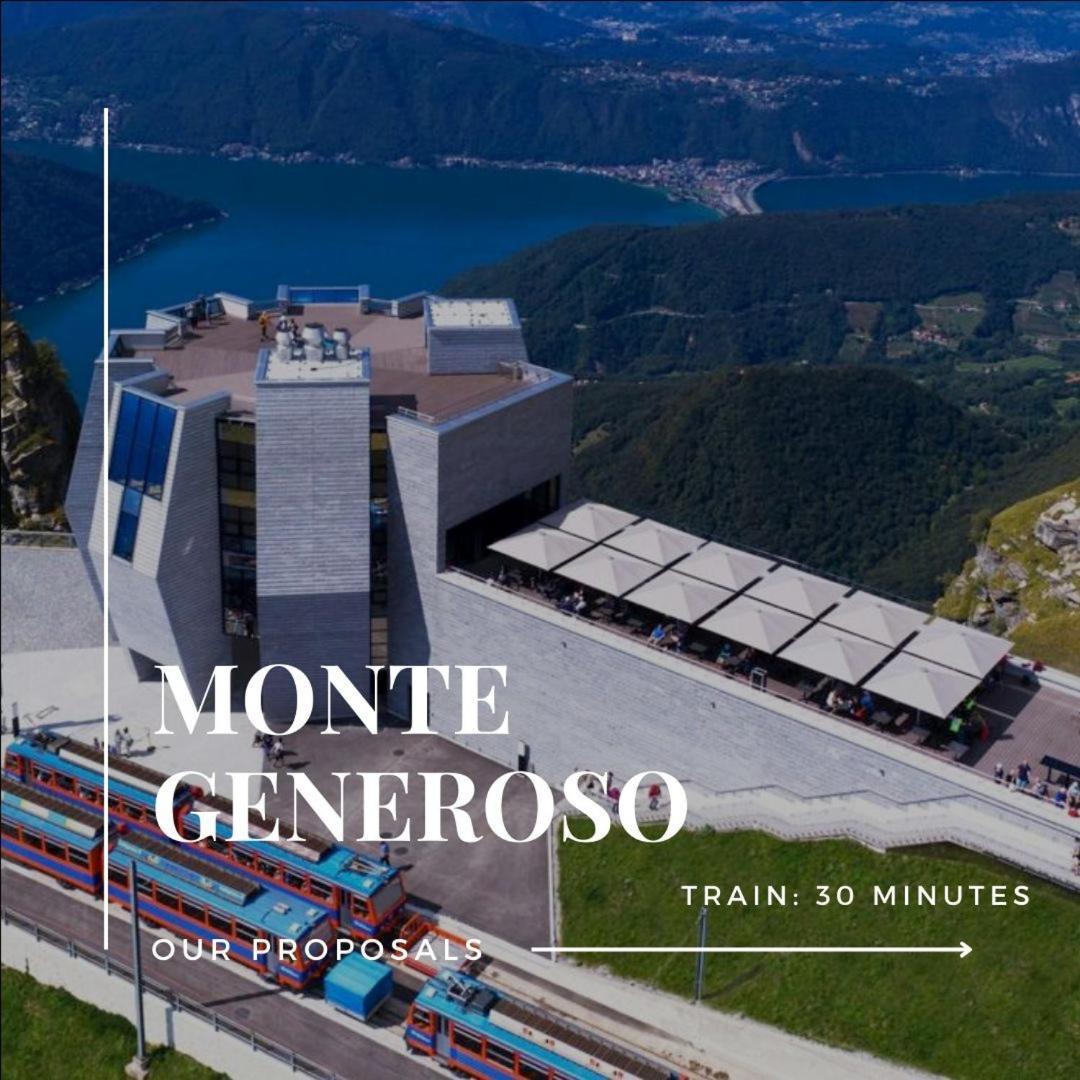 Gotthard House Apartment Lugano Ngoại thất bức ảnh