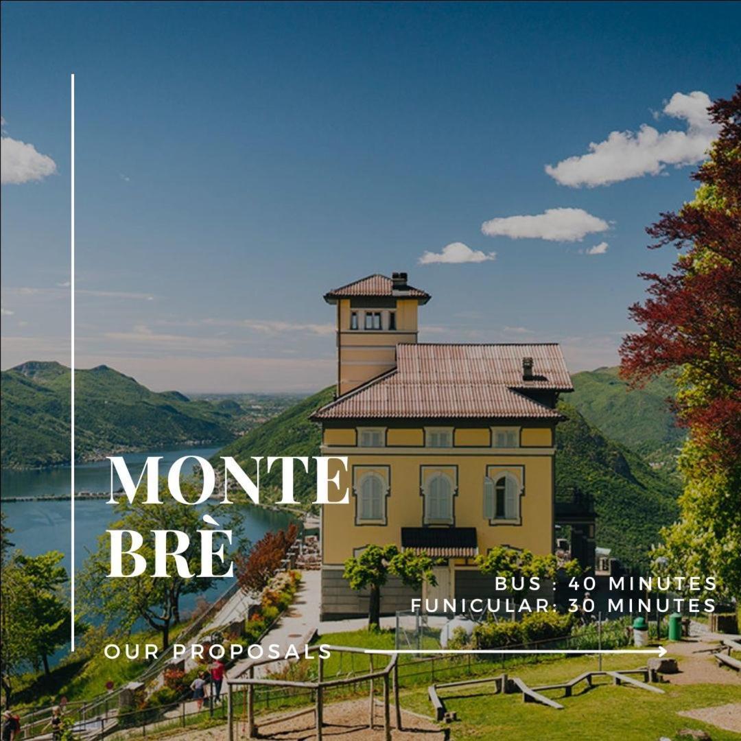 Gotthard House Apartment Lugano Ngoại thất bức ảnh