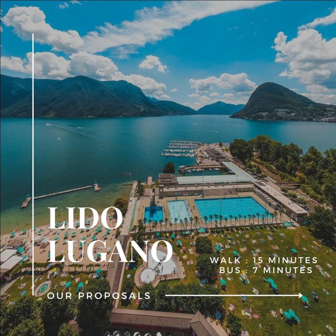 Gotthard House Apartment Lugano Ngoại thất bức ảnh