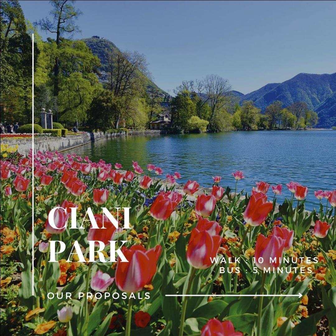 Gotthard House Apartment Lugano Ngoại thất bức ảnh